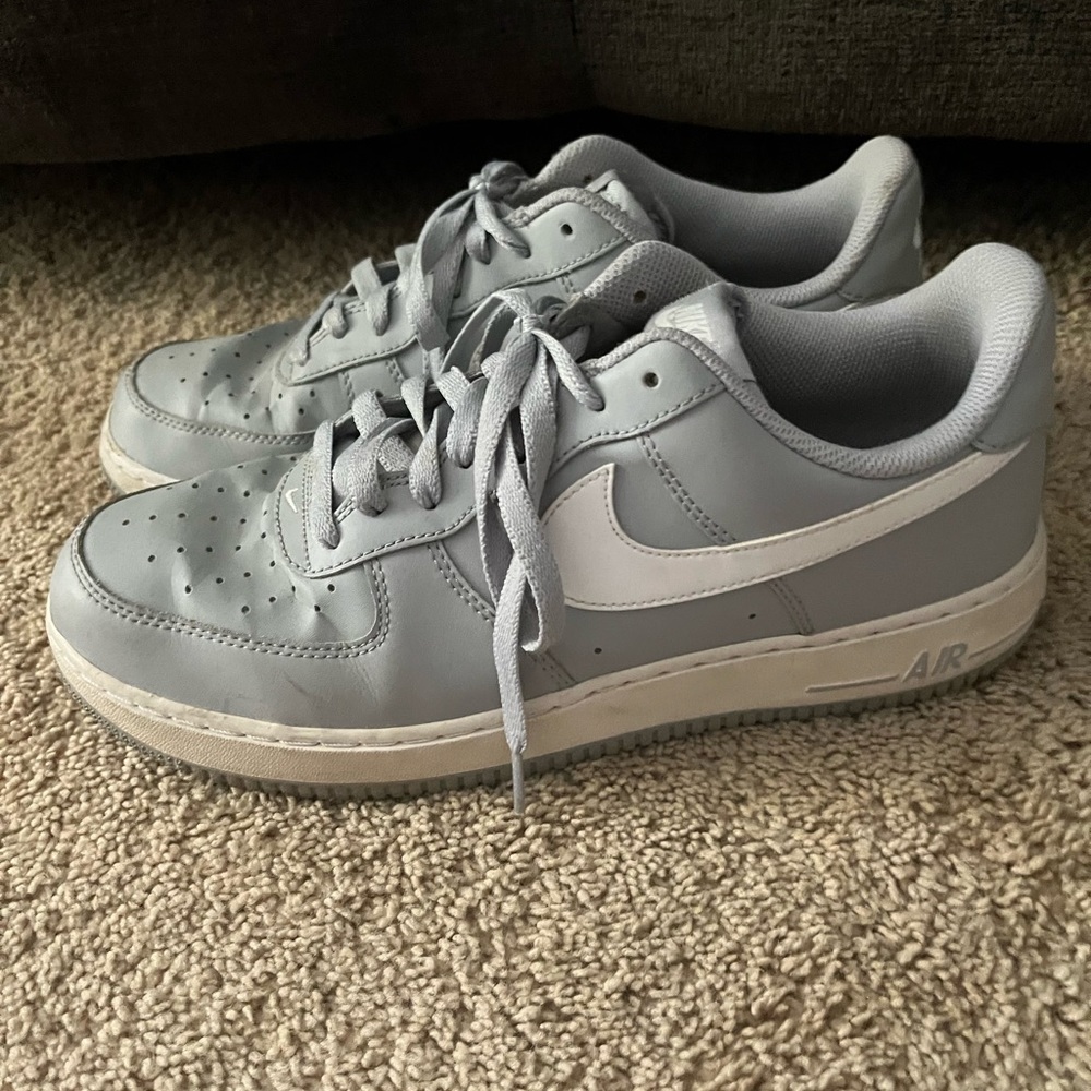 Mens Nike Air Force one grey size 11